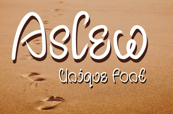 Aslew: A Handwritten Font for Editorial Design