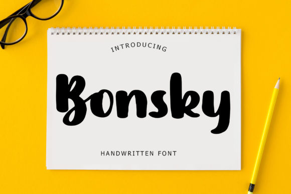Bonsky Font for Modern Branding and Marketing