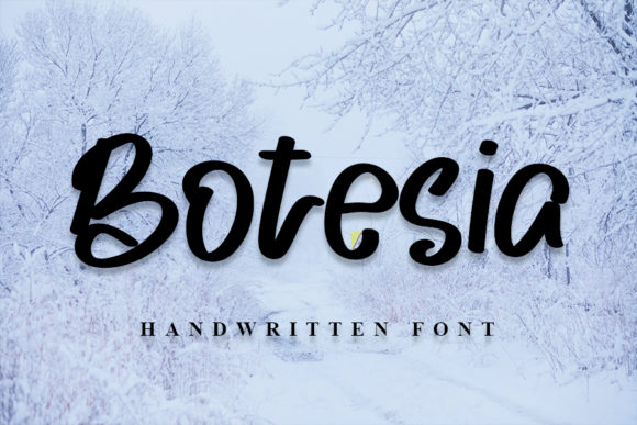 Botesia: A Font That Speaks with Grace