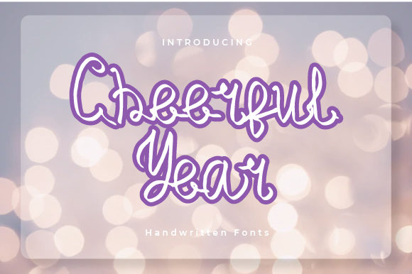 Cheerful Year Font for Polished Branding