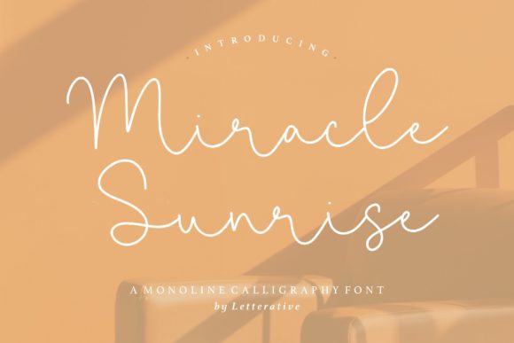 Choosing the Right Font for Your Website: Miracle Sunrise