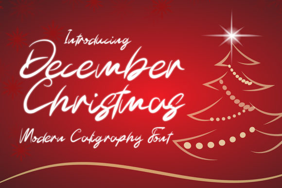 December Christmas: A Handwritten Font for Memorable Branding