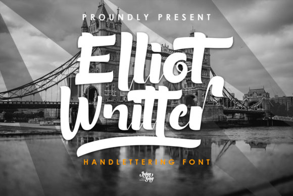 Elliot Writter: A Stylish Handwritten Font for Digital Marketing