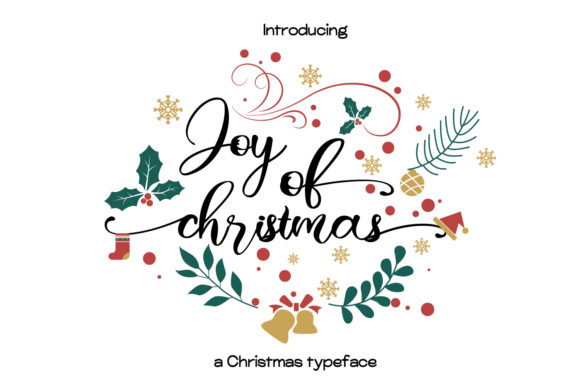 Font for the Holidays: Joy of Christmas in Action