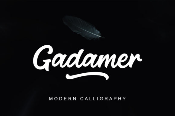 Gadamer: A Script Font That Elevates Brand Campaigns