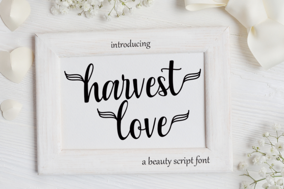 Harvest Love Font for Web and Digital Design