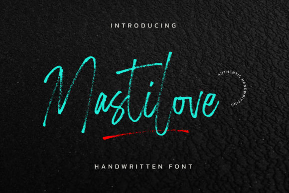 Mastilove: A Gentle Script Font for Digital Branding
