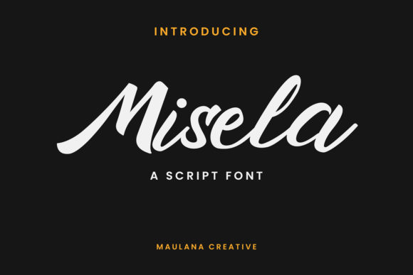 Misela: The Script Font That Elevates Your Brand’s Visual Story