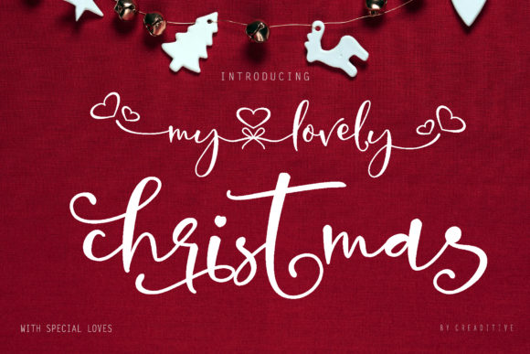 My Lovely Christmas: The Font That Adds Romance to Every Campaign