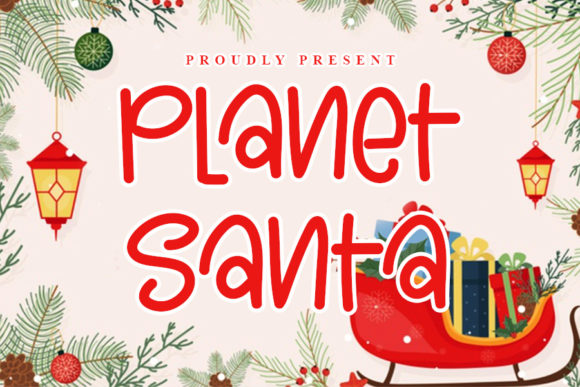 Planet Santa: A Versatile Script Font for Editorial Design