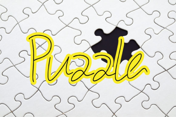 Puzzle: A Font That Speaks in Style