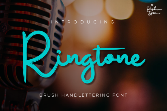 Ringtone: A Handwritten Font for Editorial Elegance