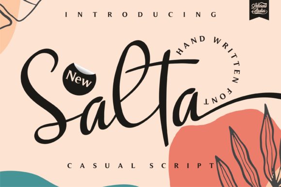 Salta: A Handwritten Font for Editorial Warmth and Readability