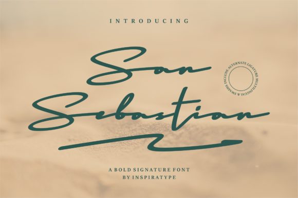 San Sebastian Font for Campaign Clarity and Style