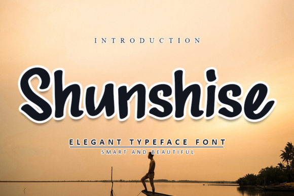 Shunshise: A Font for Editorial Expression
