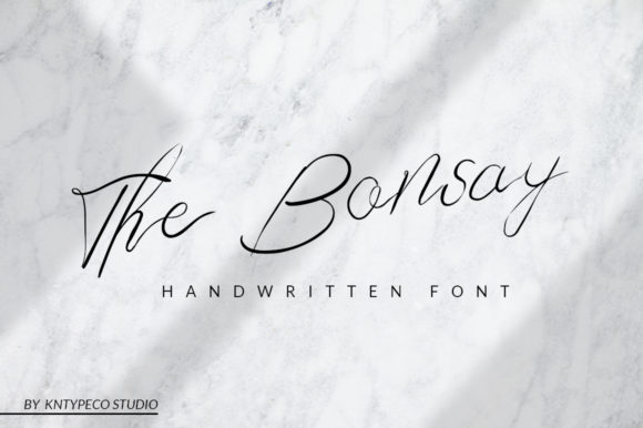 The Bonsay Font for Modern Marketing and Branding