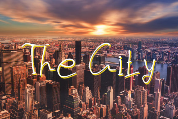 The City: A Script Font for Modern Branding