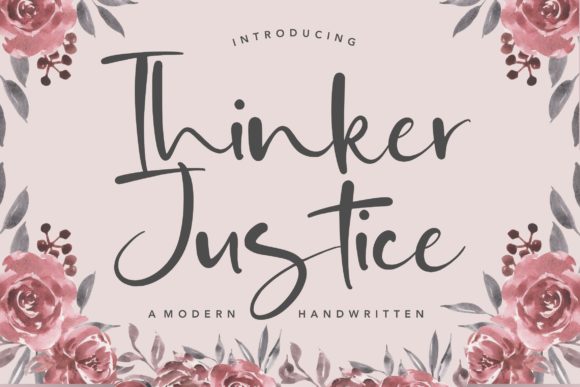 Thinker Justice: The Font That Elevates Your Campaigns