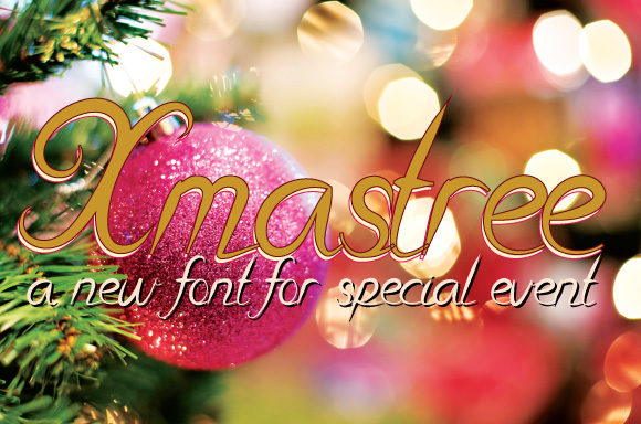 Xmastree: A Handwritten Font for Campaign Creativity
